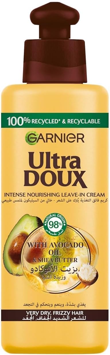 Garnier Ultra Doux Leave-In Conditioner Avocado & Shea Butter, 200ml