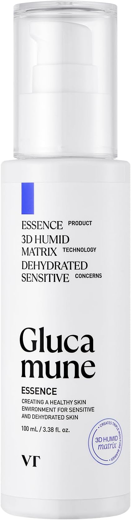 VT COSMETICS Glucamune Essence: Intensive Hydration for Sensitive Skin