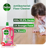 Dettol Power Floor Cleaner - Jasmine Scent (3L)