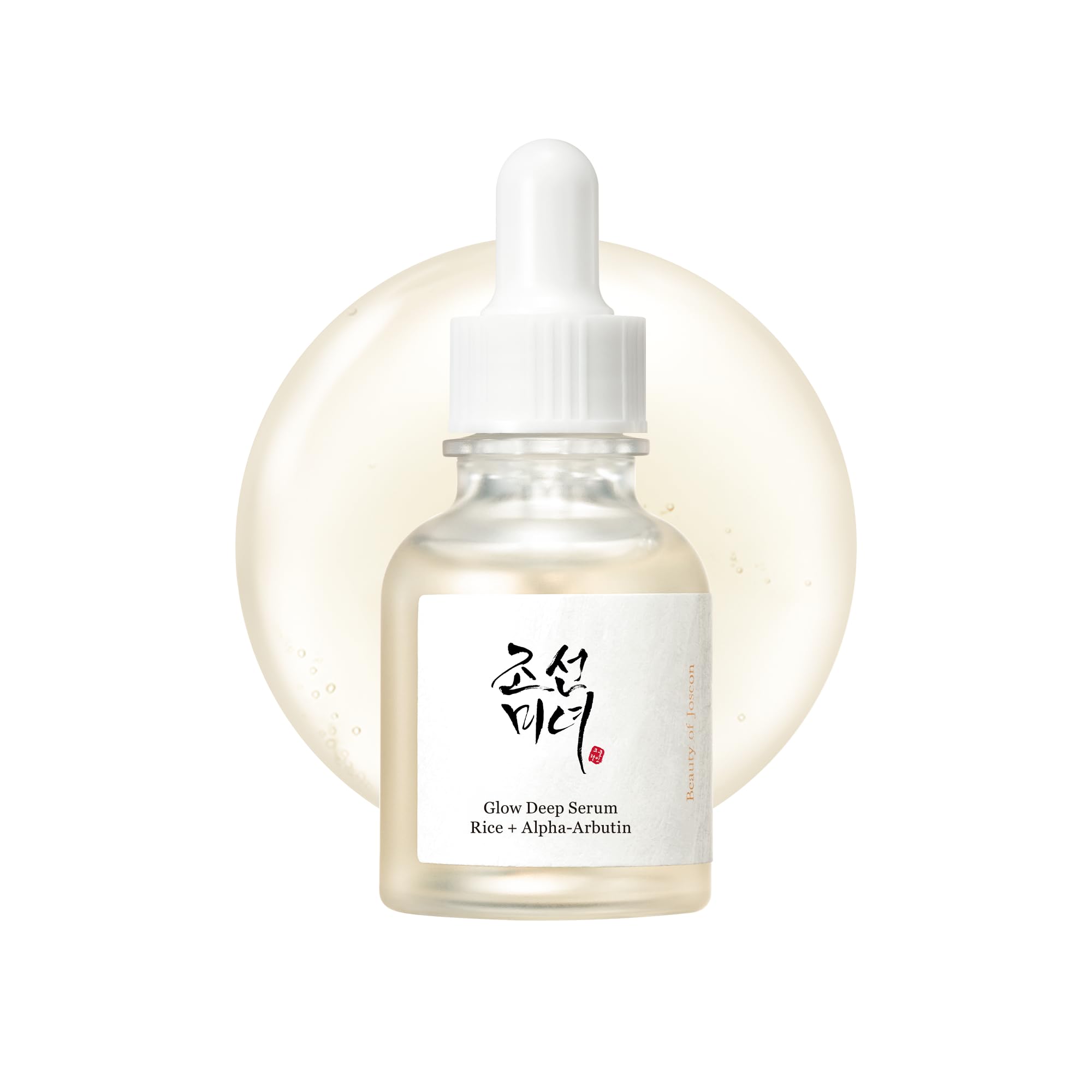 Beauty Of Joseon Glowing Rice Serum + Alpha Arbutin – Brightening & Hydrating Serum for Radiant Skin – 30ml