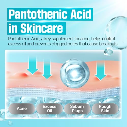 numbuzin No.1 Pantothenic B5 Active Soothing Serum – Hydrating & Calming Formula for Dry, Combination Skin