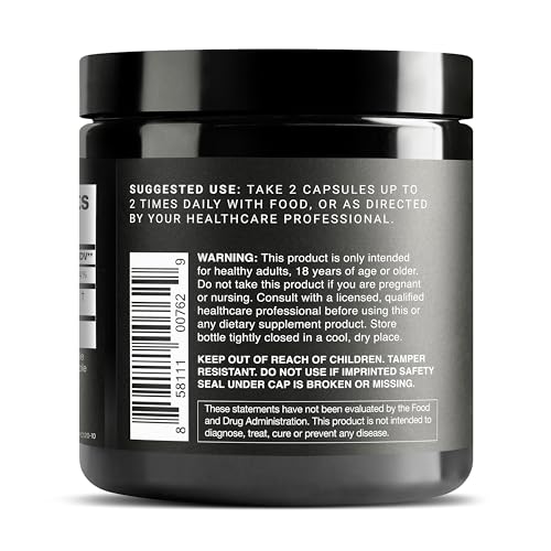 Toniiq Ultra High Purity Alpha GPC Capsules - 600mg | 99%+ Purified Nootropic | 120 Capsules for Cognitive Support