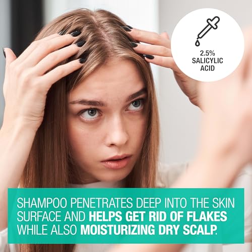 Neutrogena Scalp Therapy Anti-Dandruff Shampoo - 2.5% Salicylic Acid with Peppermint - 12 fl oz