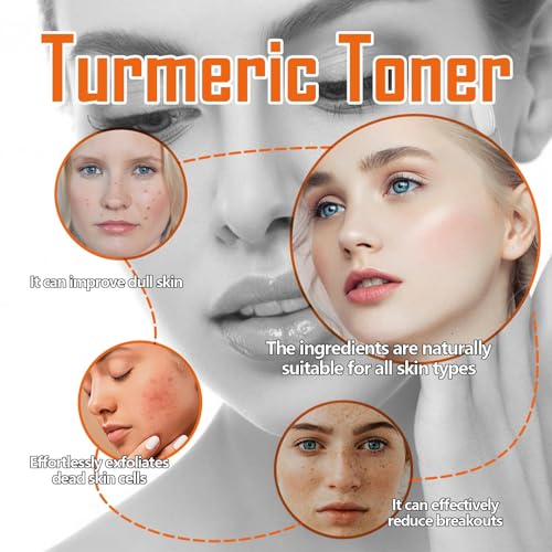 Xiquzal Turmeric Exfoliating Toner - Hydrating Toner for Dark Spots & Acne - 04