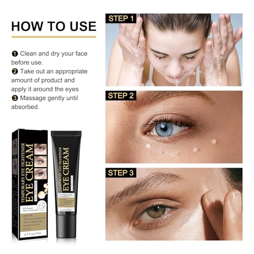 KASTWAVE Eye Tightener Cream for Dark Circles & Bags