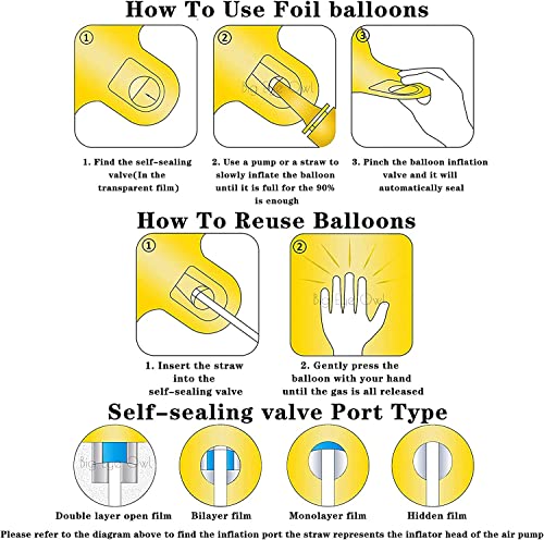 Goldedge Large Gold Letter H Foil Balloon - 32 Inch