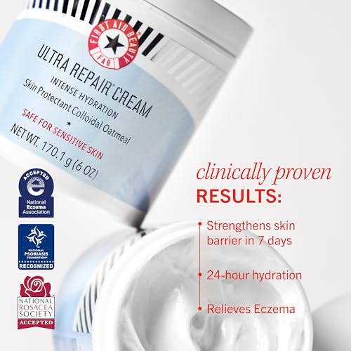 First Aid Beauty Ultra Repair Cream: Intense Hydration for Eczema-Prone Skin
