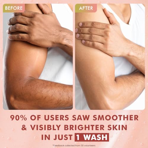 mCaffeine 1% Glycolic Acid Detan Body Wash - Brightens & Smoothens Skin - 300ml