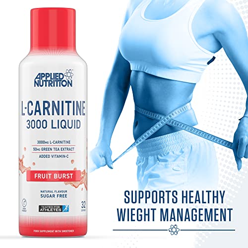 Applied Nutrition L-Carnitine Liquid 3000 with Green Tea - 495ml Fruit Burst