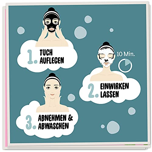 The Beauty Mask Co. Oxygen Bubble Mask - Activated Carbon Deep Cleansing Sachet