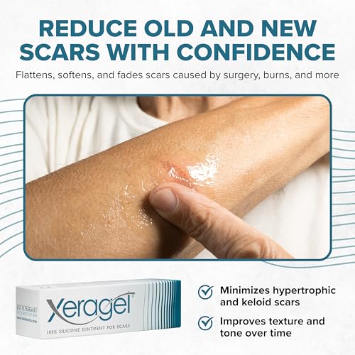 Xeragel Professional Silicone Scar Ointment - 10g Clinical Formula