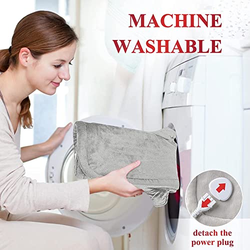 Large Electric Fast Heating Pad for Neck & Shoulders (16x24in)