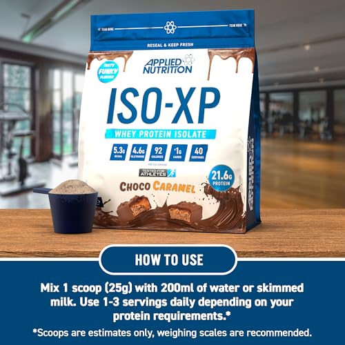 ISO XP Whey Protein Isolate - Choco Caramel 1 kg Pure Protein Formula