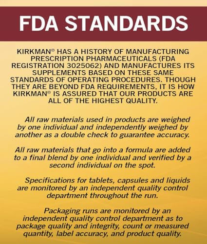 Kirkman DMG with Folinic Acid & Methyl B-12 - Hypoallergenic Immune and Neurological Support
