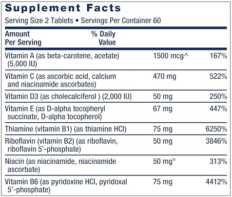 Life Extension, Two-Per-Day Multivitamin, V2, 120 Tablets