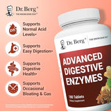 Dr. Berg Advanced Digestive Enzymes with Apple Cider Vinegar - 180 Tablets