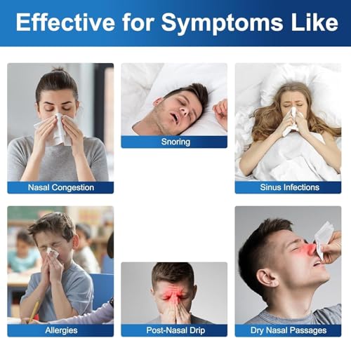 Nasal Wash Salt Refill Packets - Allergic Rhinitis & Sinus Relief (30x 2.7g)