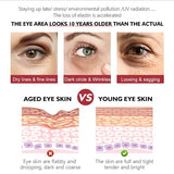 Vibrant Glamour Retinol Eye Cream: Reduce Dark Circles & Fine Lines