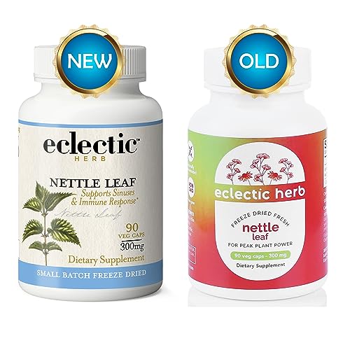 Eclectic Institute Nettle Leaf Freeze Dried Vegetables - 90 Capsules for Vitamins & Minerals