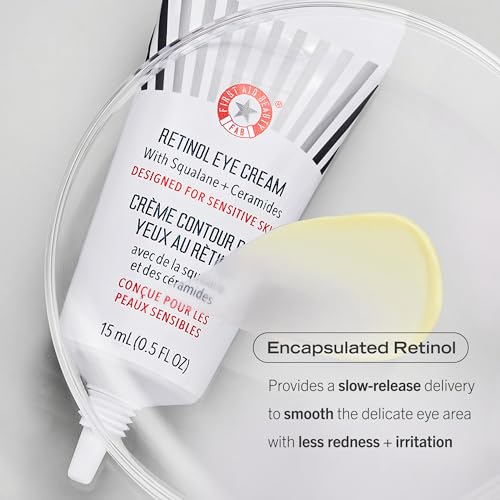 First Aid Beauty Retinol Eye Cream with Squalane & Ceramides (0.5 oz)