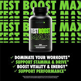 Sculpt Nation by V Shred Test Boost Max - Testosterone Supplement for Men - Tribulus Terrestris for Men - Natural Energy, Stamina, and Strength Booster - 60 Gluten Free Capsules