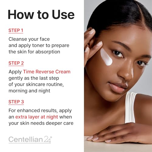 CENTELLIAN 24 Madeca Cream Time Reverse - Fast-Absorbing Anti-Aging Cream with Centella Asiatica & Collagen - 1.69 fl oz