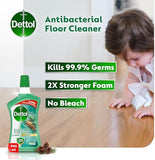 Dettol Pine Antibacterial Power Floor Cleaner (900ml) - 3x Cleaning Power