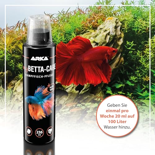 ARKA myBETTA-Care (118 ml) - Water Conditioner for Betta Fish Health & Color