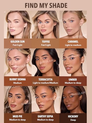 SHEGLAM Sun Sculpt Cool Toned Liquid Contour Stick - Earthy Sepia | Long-Lasting Cream Bronzer