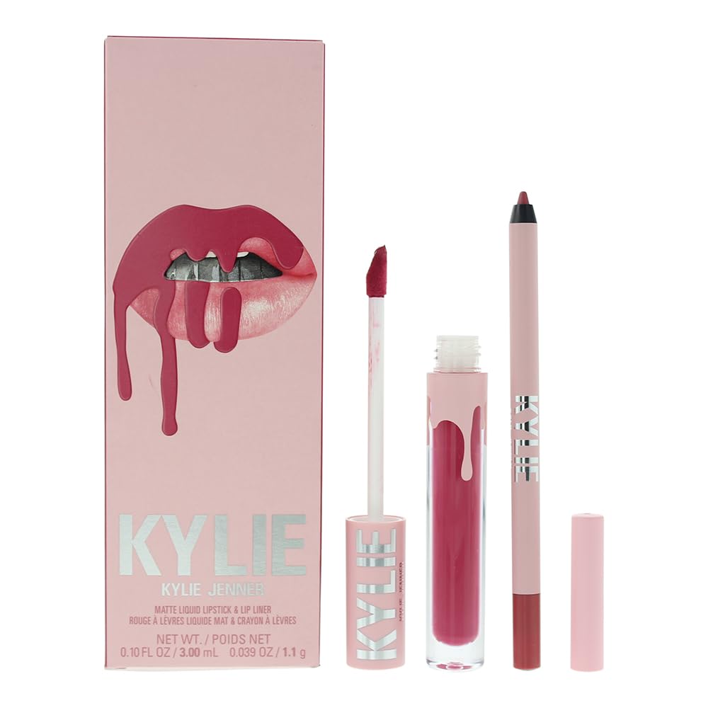 Kylie Cosmetics Matte Lip Kit - 102 Extraordinary - Long-Lasting Liquid Lipstick & Liner