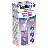NeilMed NasaMist Multi-Purpose Saline Spray - All-in-One Nasal Relief, 6.0 oz