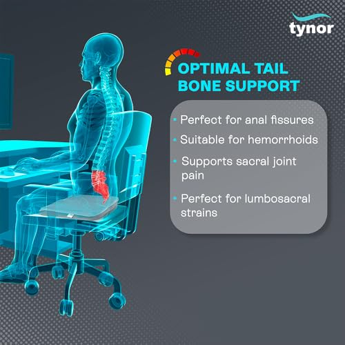 Tynor H-13 Coccyx Cushion Seat for Tailbone Pain Relief