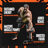 Animal Primal Muscle Hydration + Preworkout Powder – Contains Beta Alanine, 3DPump, Caffeine & Electrolytes – Improves Energy, Focus, Endurance & Absorption – Fruit Punch Flavor, 17.9 o