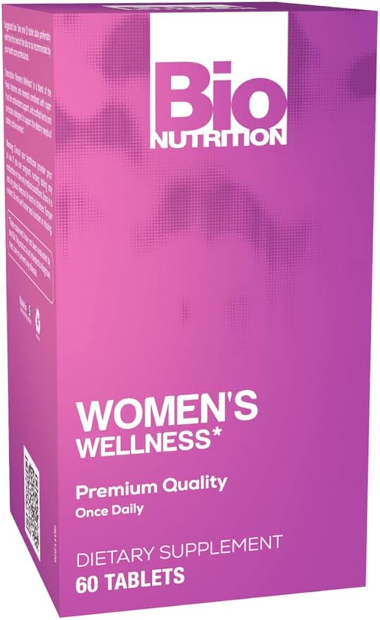 Bio Nutrition Women Wellness Tabs - 60 Count | Supports Women's Health & Wellness