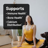 NatureWise Vitamin D3 + K2 with Plant Based D 5000IU & 100mcg K as MK-7 - Max Absorption Immune Support - Vegan, Non-GMO - with Extra Virgin Olive Oil - 60 Softgels[2-Month Supply]