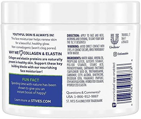 St. Ives Collagen & Elastin Renewing Skin Moisturizer