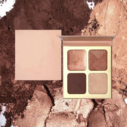 4-Color Sculpting Palette | Contour, Highlighter & Blush Makeup