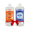 Empirical Ethanol & Isopropyl 99.9% Medical Alcohol 1L - SPI Dual Solution