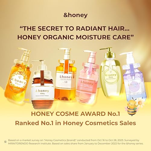 &honey Deep Moist Hair Treatment Step 2.0 (Moist Coat) - Lavender Honey Scent (445g) | Intensive Hair Repair