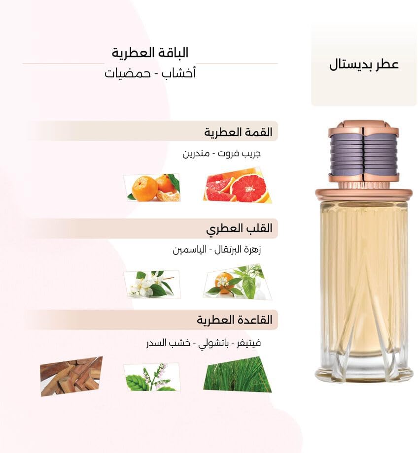 Deraah Link Pedestal: Men's Eau de Parfum - 150ml