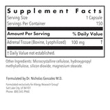 Allergy Research Group Adrenal Natural Glandular - 150 Vegicaps - Adrenal Support Supplement