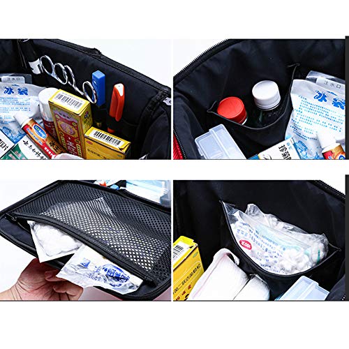 Portable Waterproof First Aid Kit – High-Capacity Oxford Cloth Bag with Shoulder Strap