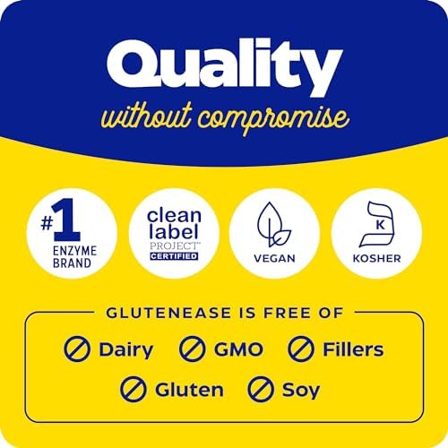 Enzymedica GlutenEase: Gluten Digestion Support (120 Capsules)