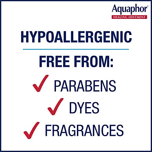 Aquaphor Healing Ointment with Touch-Free Applicator - 3 oz Tube | For Dry, Chapped Skin