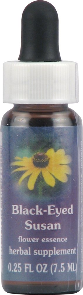Black-Eyed Susan Flower Essence Supplement Dropper - 0.25 Ounce Deep Healing Support