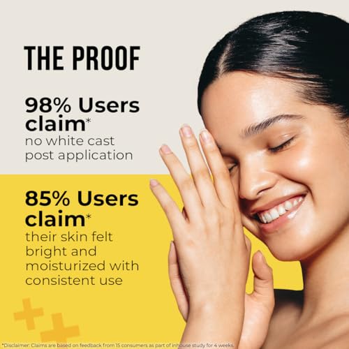 Dr. Sheth’s Sunscreen SPF 50 PA+++ with Ceramide, Vitamin C & Hyaluronic Acid - Broad Spectrum UV & Blue Light Protection, 50g