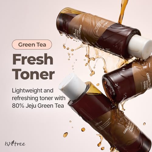 ISNTREE Green Tea Fresh Toner - Pore & Sebum Care for Sensitive & Oily Skin