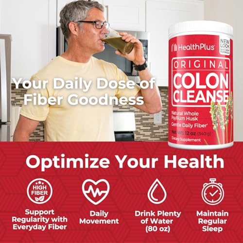 Health Plus Colon Cleanse 340g - Natural Digestive Health Powder