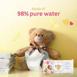 Johnson's Extra Sensitive Baby Wipes (224 Count) - 98% Pure Water