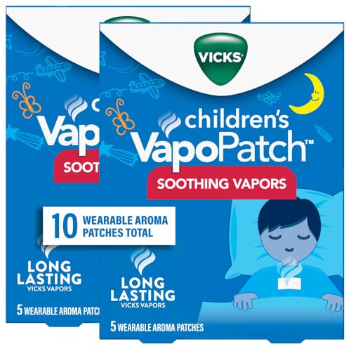 Vicks Children's VapoPatch - Wearable Soothing Aroma Patches (2x5 Count)